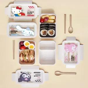 산리오 캐릭터 런치박스 밀프랩 도시락통 보냉백 세트