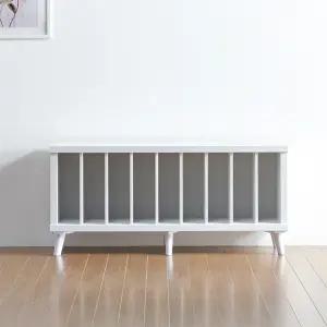 [우아미가구]유티 와이드 정리 책꽂이 1단 책장 1200