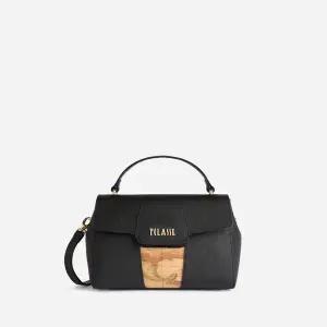 프리마클라쎄 GEO SAFFIANO 플랩 숄더백 L LD29