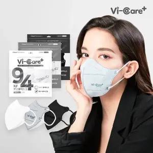 KF94 국내생산 2D 새부리형 4중 컬러 마스크 소형 대형 총 100매 11289014588909