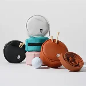 [골프 델루나] 스컬 골프볼 주머니 파우치&벨트