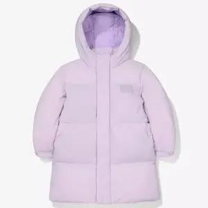 휠라 키즈 클라우드 롱 후드 다운 자켓 FK2DJF4108X PLV
