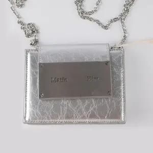 마뗑킴 아코디언 미니 백 블랙 실버 미니 손가방 크로스백 카드 지갑 실버