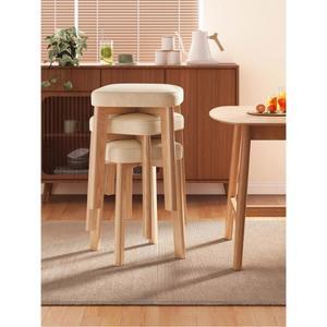 원목스툴 의자 현관 나무 미니 나무의자 원목 사각 거실