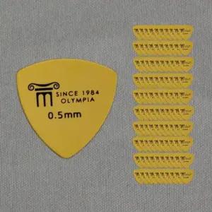 봉지(100개) 0.5mm 통기타 피크 Cjf125 기타 액세사리/어쿠스틱/부드러운/벌크/포장/대용량/연주/용/연습