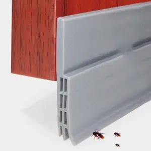 실리콘 문틈 틈막이 외풍 방수 현관문 문틈 바람막이 방문 창문 하단 냉난방비 스커트 절약 도어