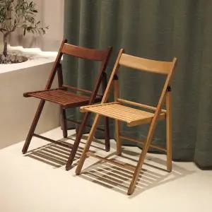 [동서가구] 모먼트 원목 접이식 의자 DF927241