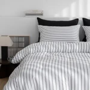 헬로우슬립 카스테라 사계절 이불 SS 스트라이프 블랙 BNS