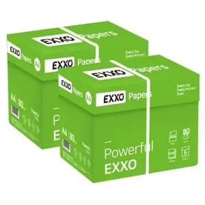 [엑소](EXXO) A4 복사용지(A4용지) 80g 2500매 2BOX