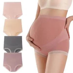 주주미엘 임산부 팬티 5종세트 모달 순면 임부 속옷 하이웨스트 여성