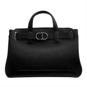 [명품] Dior Normandie 스몰 토트백 블랙 그레인 1LLME216MAL_H00N