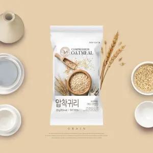 하루한줌견과 하루한줌오트밀 100낱봉 20g 100개