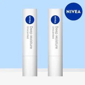 [니베아](eTV)니베아 립케어 딥 모이스처 언센티드 2.2g 2개[35700687]