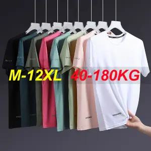 반팔티 반티 5xl 6xl 7xl 8xl 9xl 남성 T 셔츠 12xl 11xl 10xl 인기 티셔츠 빅 사이즈 110-175kg 5XL 6XL 7