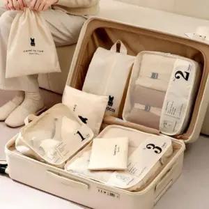 [라일리] Rly 한방에 여행 가방 수납 정리 파우치 이너백 캐리어