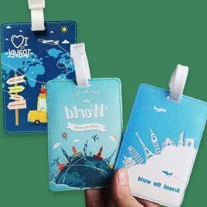 [라일리] Rly 테그 가방 네임 3종 세트 택 이름표 여행 네임