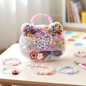 견고한 케이스 반지 팔찌만들기 키트 팔찌만들기재료 DIY팔찌 비즈보관함 악세사리만들기