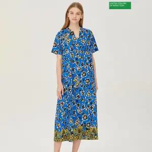 베네통 보더 원피스 BAOP96431