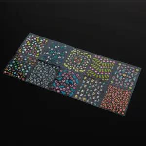 마켓헤라 꽃 네일스티커 10장 패디큐어스티커 젤네일스티커