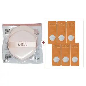 미바 왕꽃잎 퍼프 2개입 1개 + 설화수 진설크림 파우치 1ml 6장