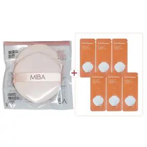 미바 왕꽃잎 퍼프 2개입 1개 + 설화수 진설크림 리치 파우치 1ml 6장