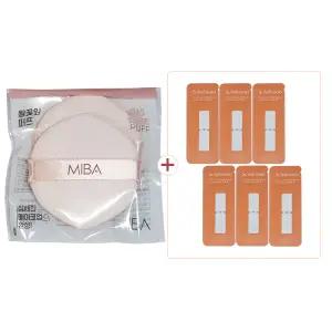 미바 왕꽃잎 퍼프 2개입 1개 + 설화수 진설세럼 파우치 1ml 6장