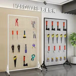 철망 네트망 선반 메쉬망 대형 거치대 메쉬 진열대 이동식 매장