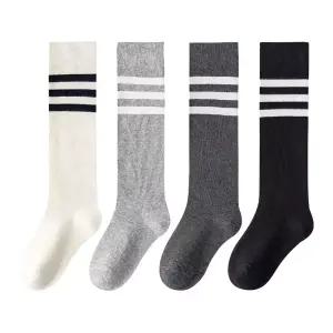 키즈트리 유아 아동 키즈 어린이 여아 남아 초등 학생 양말 니삭스 4켤레 세트 WZ-003