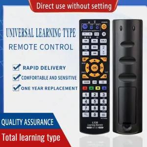 L336 범용 스마트 리모컨 (TV 케이블 TV DVD 위성 셋톱박스 DVB 하이파이 박스 VCR STR-T 학습 컨트롤러