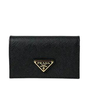 [롯데백화점]프라다 사피아노 삼각 로고 여성 카드지갑 / 1MC122-QHH-F0002
