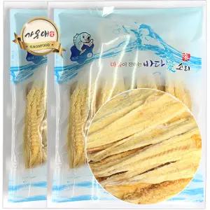 [가온애] 손질한 황태찜포 400g x2봉 / 황태 황태포 황태찜용 껍질과 뼈를 제거한 황태찜포