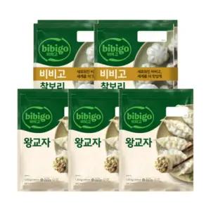 CJ비비고 왕교자 1.05kg x3봉 + 찰보리감자만두 400g x4봉