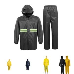 방수 레인코트 작업 오토바이 라이더 배달용 우비세트/우비/남성/우의/비옷/바이크/자전거/캠핑용/캠핑