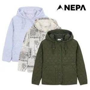 [롯데백화점]네파 여성 간절기 퓨레 라이트 메리노울 후디 패딩 자켓 7L20962