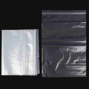 지퍼형 보관 비닐백 A4 A5 밀폐비닐 투명팩 여행지퍼백