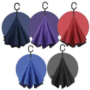 스탠딩 장우산 리버스 스마트한 거꾸로 반전