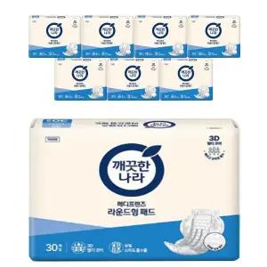 메디프렌즈 라운드형패드 30매 x 8팩