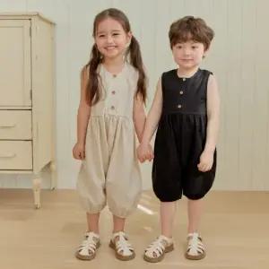 베이직 린넨 점프슈트(2color)