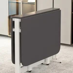 다용도 확장형 접이식 120x80x75cm 식탁 인용 6인용 테이블