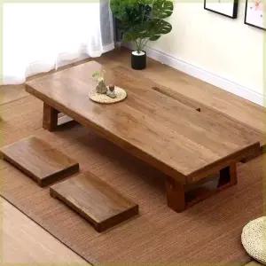 호족반 6인용 밥상 테이블 탁자 다도 원목 좌식 교자