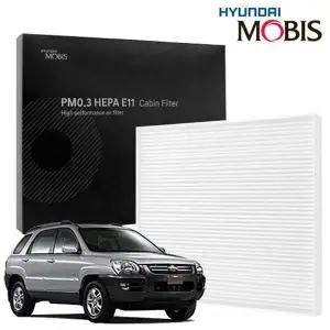 현대비스 T3Q1G9U7 구형 뉴스포티지 에어컨필터 PM0.3 E11