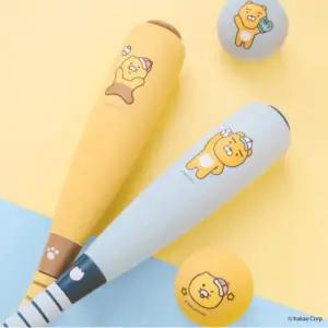 낫소스포츠 라이언 춘식이 폼배트 볼 세트 카카오프랜즈 캐릭터