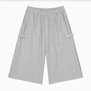 [행텐주니어]틴즈여아 6부스냅 버뮤다 팬츠 멜란지 그레이055(14570-137-406-31)_DG