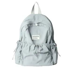 국내매장판 마스마룰즈 백팩 mini ver. Ribbon pocket Fog blue