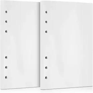 오메야 A6 리필 용지 320페이지 루즈 6구 노트북 링 바인더 플래너 다이어리 개인 정리함-공백 페인팅