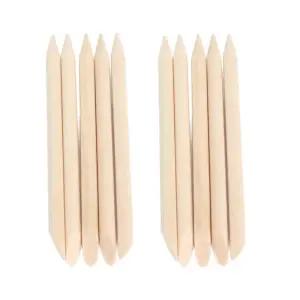 시계 수리용 원목 세척 스틱 버드나무 무브먼트 다이얼 도구에 적합한 나무 막대 10개