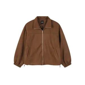 [LAP](타임스퀘어점패션관)스웨이드 카라 점퍼 AS1WZ241