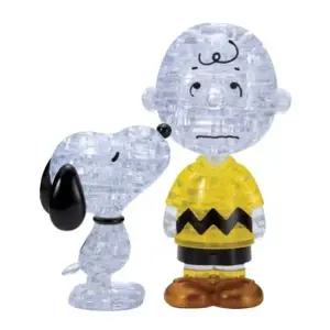 어린이 HVA650K7 유아 크리스탈 3D 퍼즐 스누피와 찰리브라운