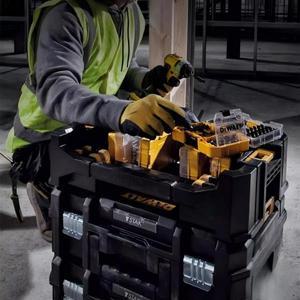 DEWALT 1PCS 대형 터프 케이스 도구 상자 부품 보관 전동 액세서리 NO.N542474/DT70839