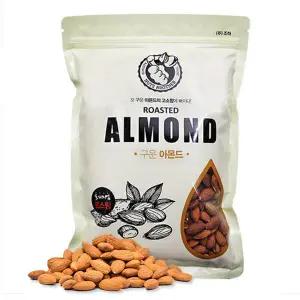 캘리포니아산 로스팅 볶음아몬드 1kg 25년산 햇 구운아몬드